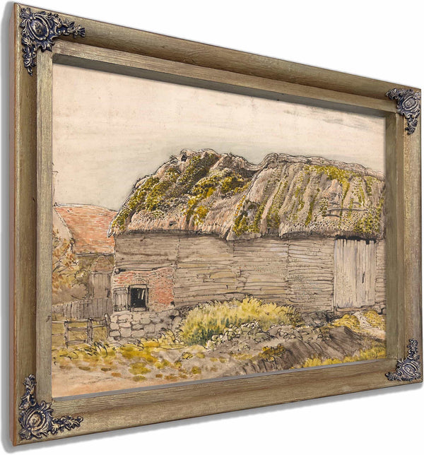 A Barn With A Mossy Roof Shoreham By Samuel Palmer