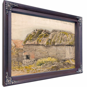 A Barn With A Mossy Roof Shoreham By Samuel Palmer