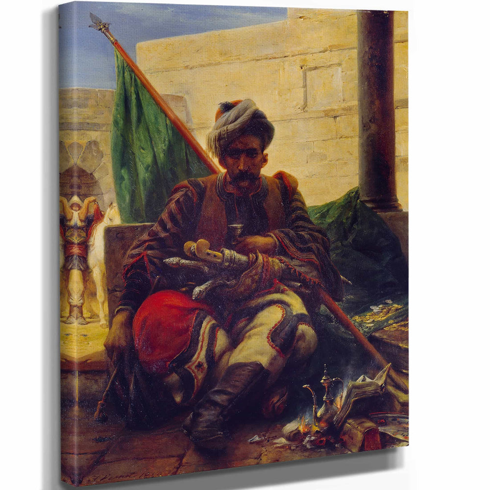 Horace Vernet A Bashi Bazouk By Horace Vernet