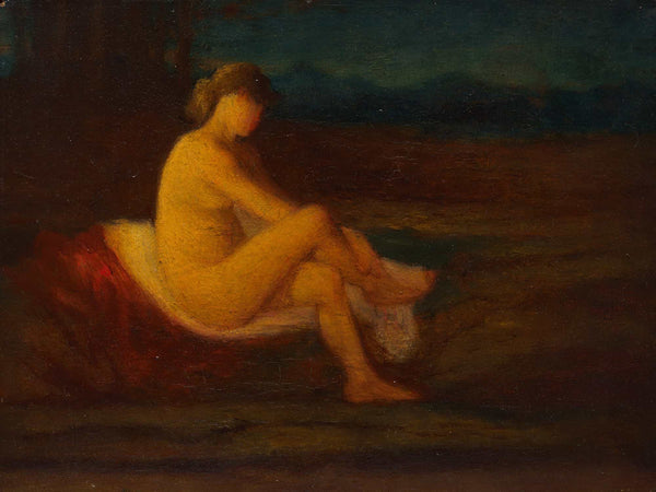 Robert Loftin Newman A Bather By Robert Loftin Newman