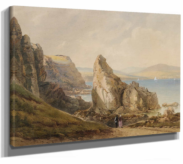 A Bay Near Howth County Dublin By Henry Newton