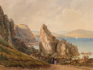 Henry Newton A Bay Near Howth County Dublin By Henry Newton