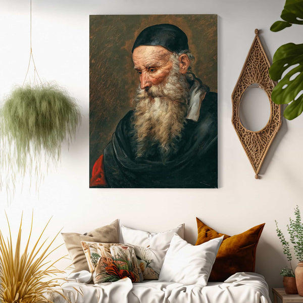 Pieter Van Mol A Bearded Man By Pieter Van Mol