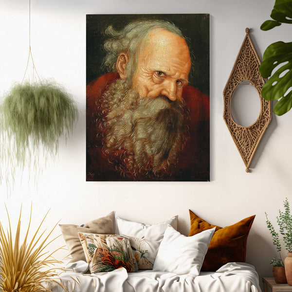 Follower Of Albrecht Durer A Bearded Saint By Follower Of Albrecht Durer