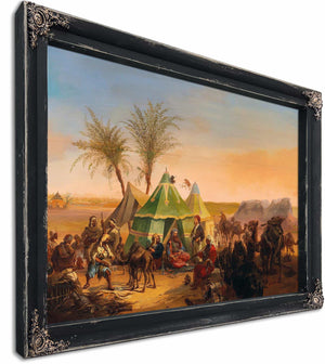 A Bedouin Encampment By Joseph Heicke