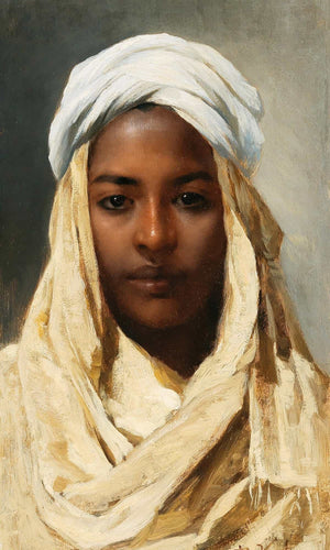 Franz Xaver Kosler A Bedouin By Franz Xaver Kosler