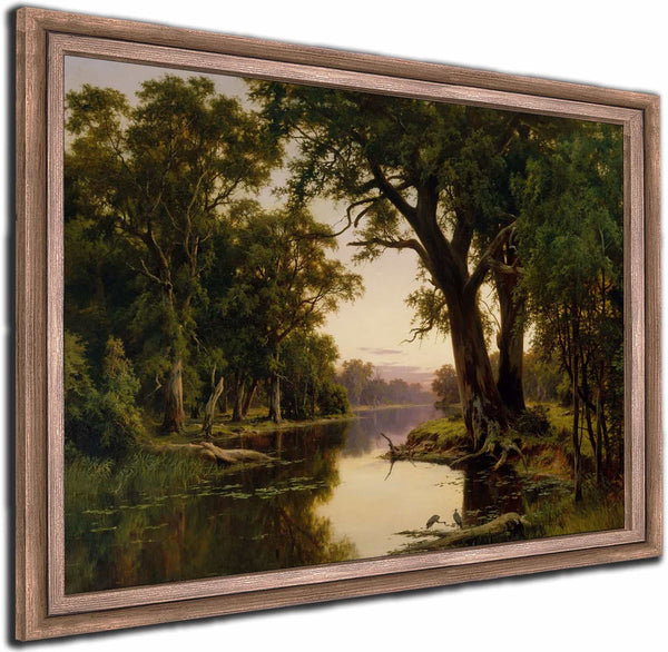 A Billabong Of The Goulburn Victoria By Henry James Johnstone