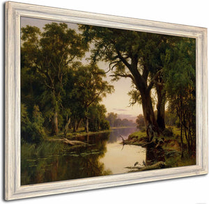 A Billabong Of The Goulburn Victoria By Henry James Johnstone