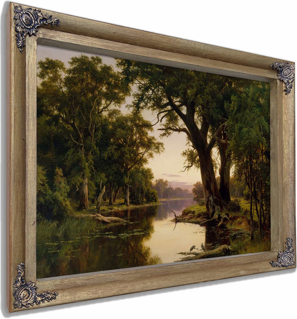 A Billabong Of The Goulburn Victoria By Henry James Johnstone