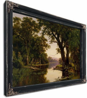 A Billabong Of The Goulburn Victoria By Henry James Johnstone