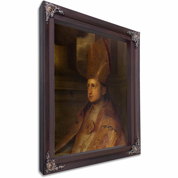 A Bishop Saint By Erasmus Quellinus Ii