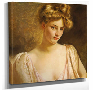 Gustave Jean Jacquet A Blonde Beauty By Gustave Jean Jacquet