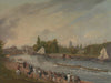 John Whessell A Boat Race On The River Isis Oxford By John Whessell