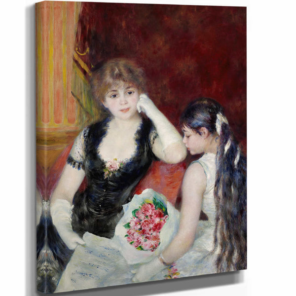 Pierre Auguste Renoir A Box At The Theater By Pierre Auguste Renoir