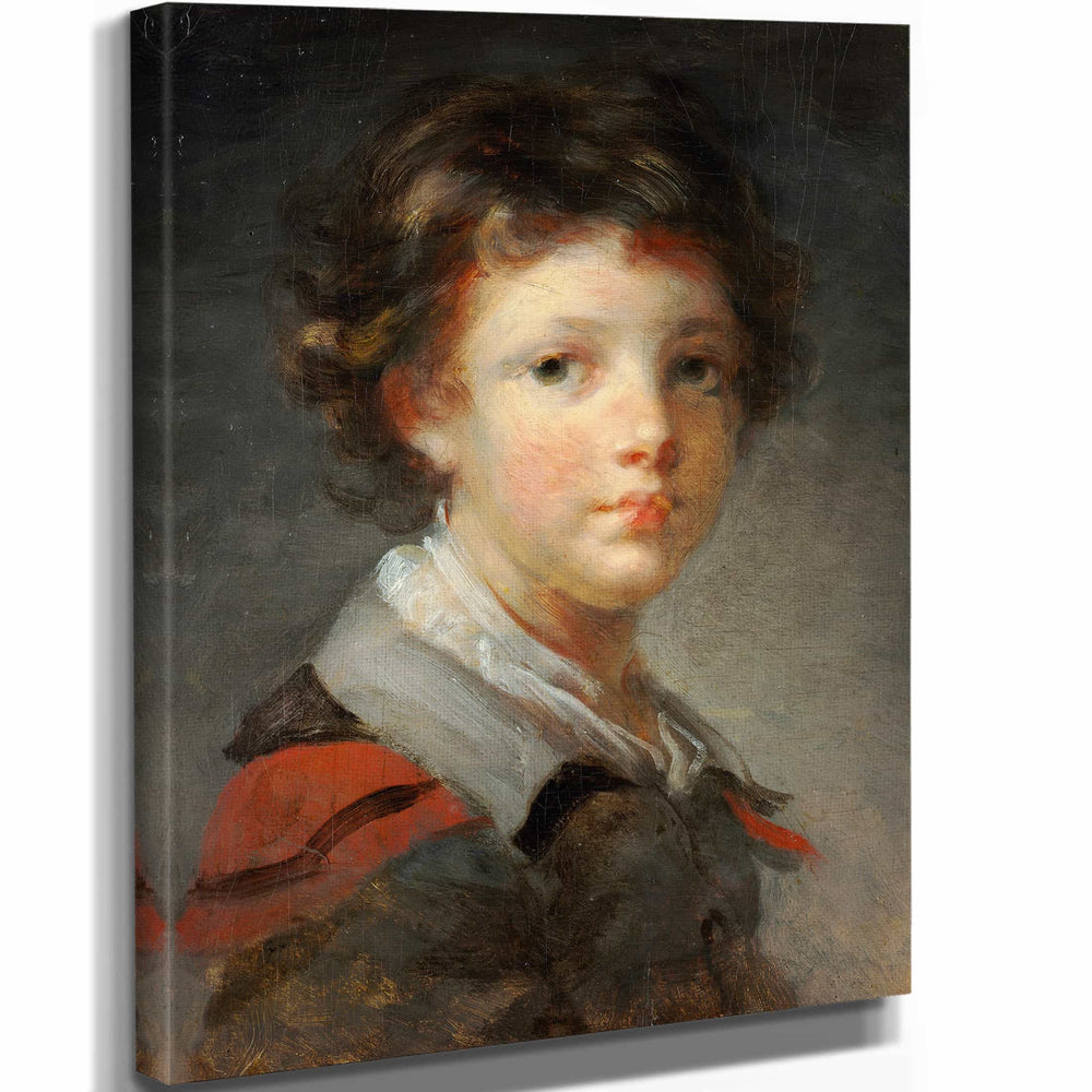 Jean Honore Fragonard A Boy In A Red Lined Cloak By Jean Honore Fragonard