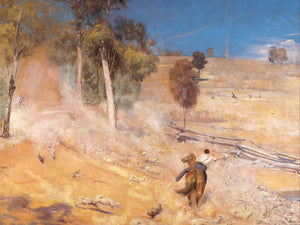 Tom Roberts A Break Away By Tom Roberts