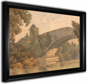 A Bridge Between Florence And Bologna By Francis Towne