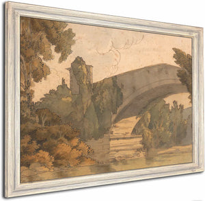 A Bridge Between Florence And Bologna By Francis Towne