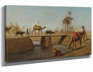 Charles Theodore Frere A Bridge High Egypt By Charles Theodore Frere