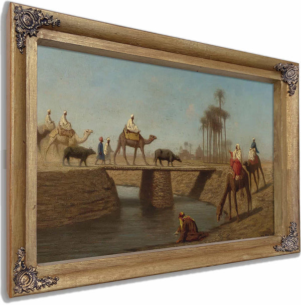 A Bridge High Egypt By Charles Theodore Frere