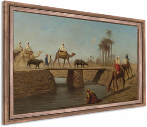 A Bridge High Egypt By Charles Theodore Frere