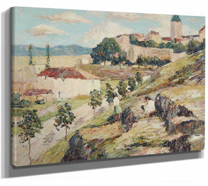 Ernest Lawson A Bright Day Spain By Ernest Lawson