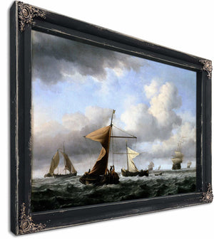 A Brisk Breeze By Willem Van De Velde The Younger