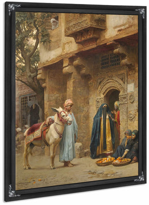 A Cairo Street By Frederick Arthur Bridgman