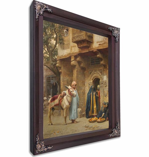 A Cairo Street By Frederick Arthur Bridgman