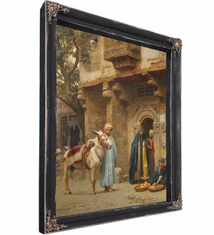 A Cairo Street By Frederick Arthur Bridgman