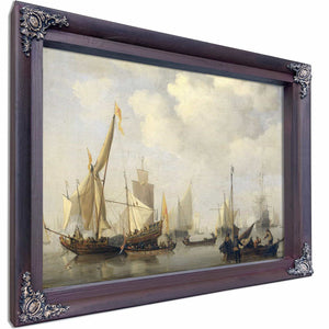 A Calm At Sea By Willem Van De Velde The Younger