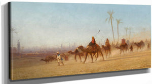 Charles Theodore Frere A Camel Caravan By Charles Theodore Frere