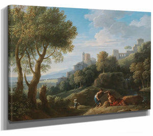 A Campagna Landscape By Jan Frans Van Bloemen