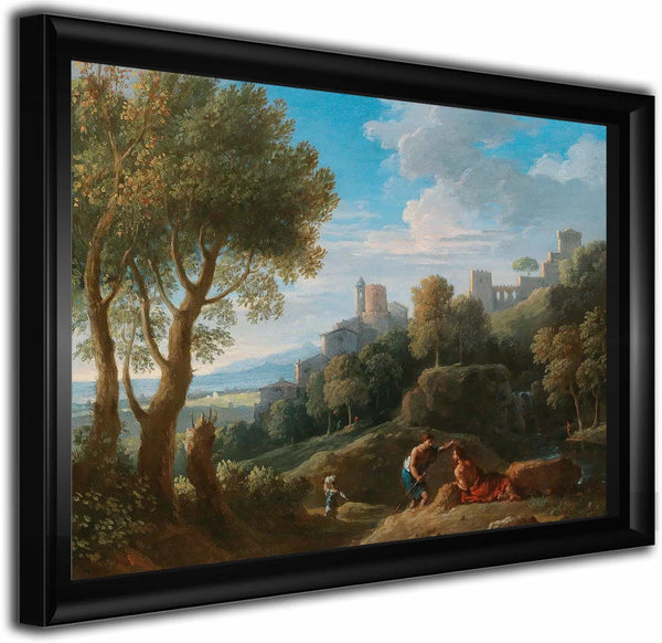 A Campagna Landscape By Jan Frans Van Bloemen