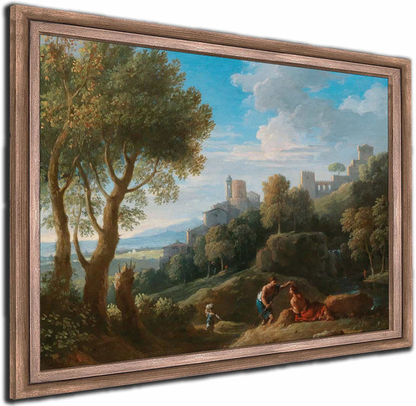 A Campagna Landscape By Jan Frans Van Bloemen