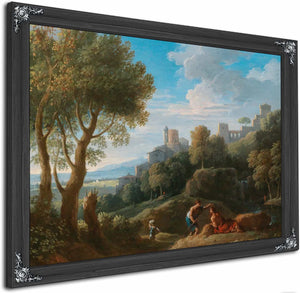 A Campagna Landscape By Jan Frans Van Bloemen