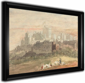 A Capriccio Of Windsor Castle By Sir George Hayter