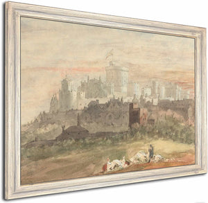 A Capriccio Of Windsor Castle By Sir George Hayter