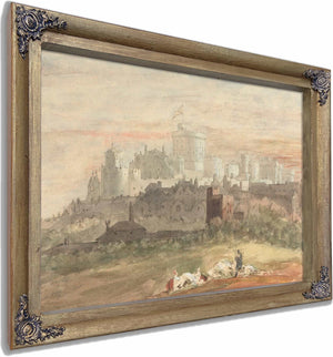 A Capriccio Of Windsor Castle By Sir George Hayter