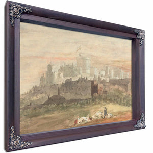 A Capriccio Of Windsor Castle By Sir George Hayter