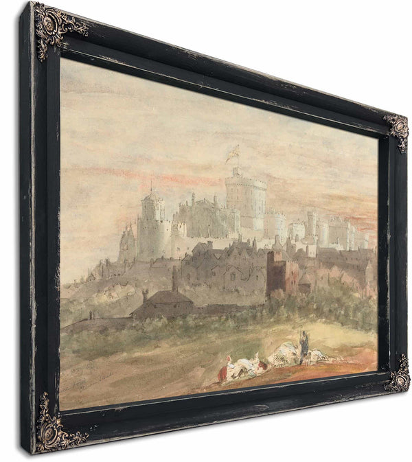 A Capriccio Of Windsor Castle By Sir George Hayter