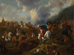 Jacques Muller A Cavalry Encounter Between Turkish Troops And The Troops Of The Austrian Emperor By Jacques Muller