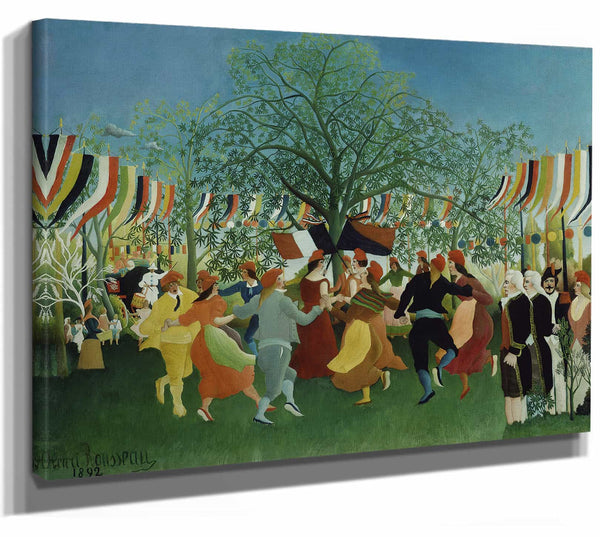 A Centennial Of Independence By Henri Rousseau