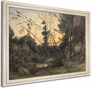 A Clearing At Sunset By Henri Joseph Harpignies