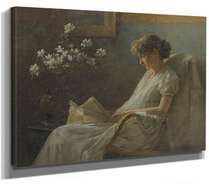 A Comfortable Corner By Charles Courtney Curran