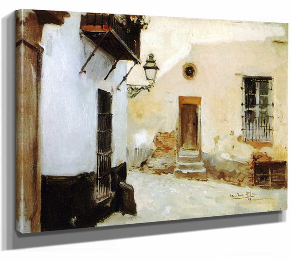 A Corner Of Granada By Cecilio Pla Y Gallardo