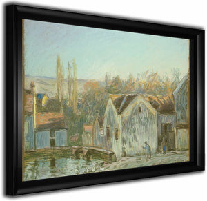 A Corner Of Moret Sur Loing By Alfred Sisley