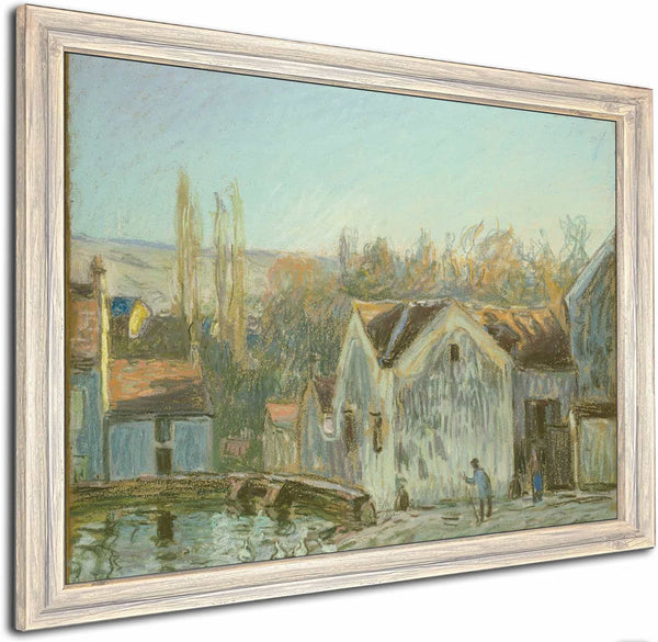 A Corner Of Moret Sur Loing By Alfred Sisley