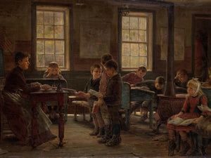 Edward Lamson Henry A Country School By Edward Lamson Henry