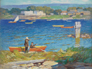 Edward Henry Potthast A Days Fishing By Edward Henry Potthast